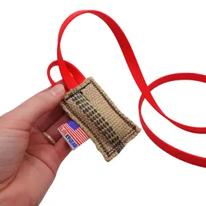 Miniature Jute Tug Flirt Toy