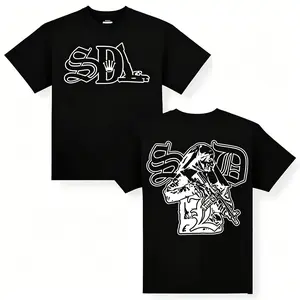 【TikTok Viral Streetwear Tee】 SDL / Sky’s Da Limit Graphic Tee – Unisex Cotton Short Sleeve T-Shirt, Streetwear Style, Casual Trendy Top for Men & Women, Perfect Gift