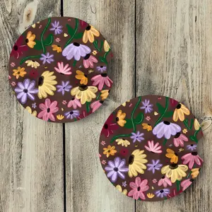 Eras Flower Car Coasters