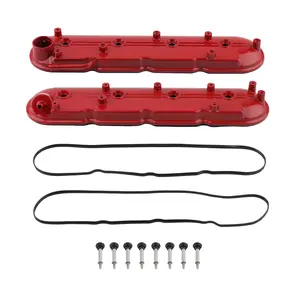 Aluminum Engine Valve Cover compatible for Chevy Silverado GMC Sierra 4.8L 5.3L 5.7L 99-08
