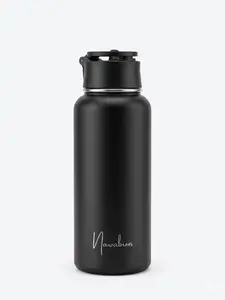 32oz Insulated Stainless Steel Water Bottle with Built-in Phone Holder – Double Wall Vacuum Flask, Leak Proof, BPA Free, Keeps Cold 24H / Hot 12H