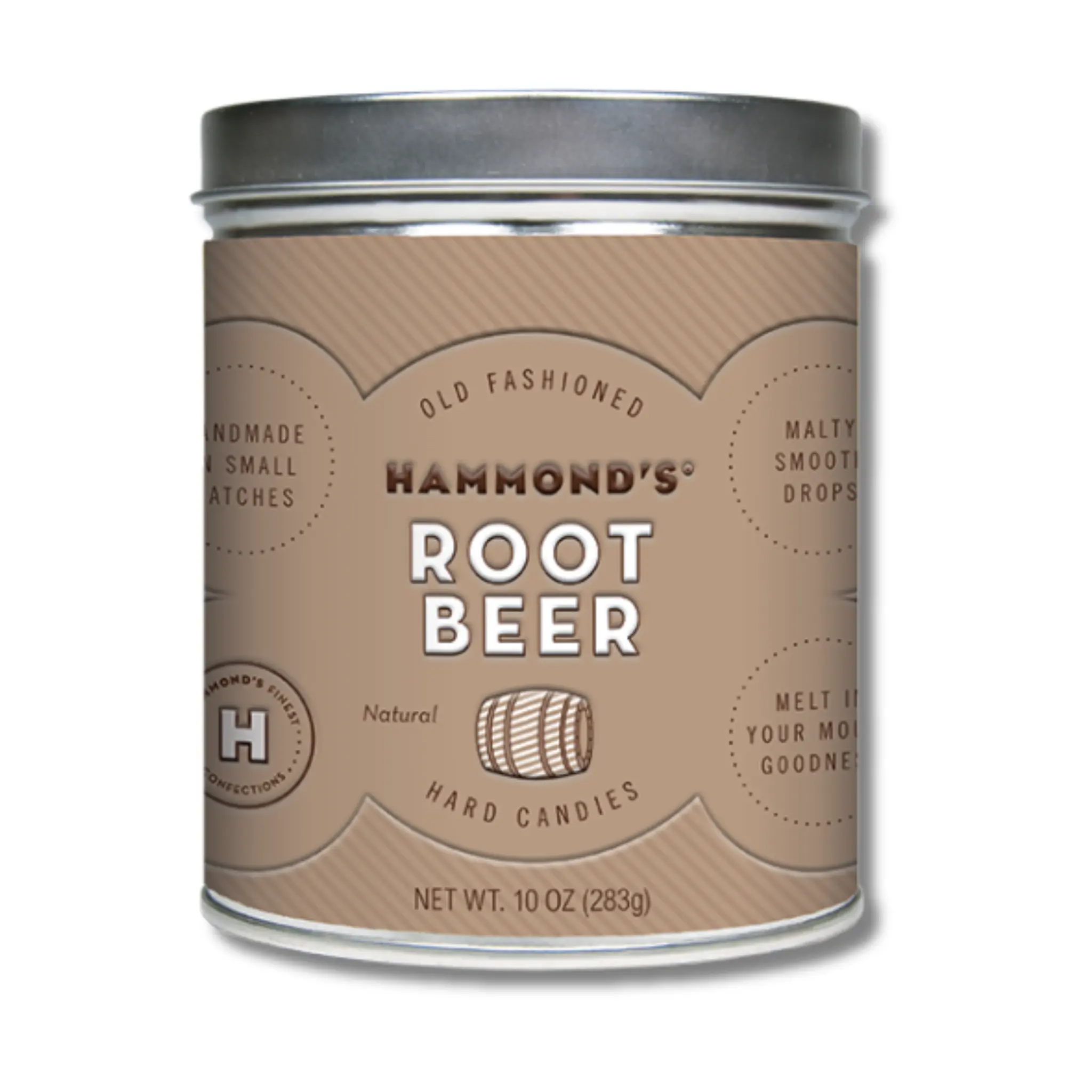 Natural Root Beer Drop Tin