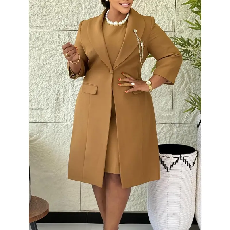 2 piece formal dress set - TikTok Shop
