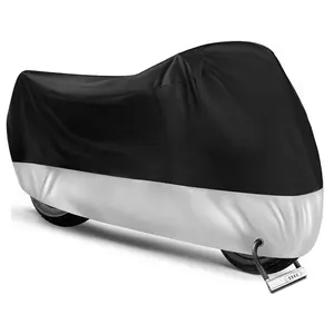 Motorcycle Covers,Motorbike Full Cover Outdoor Rain Cover,Car Accessories Motorbike Accessories Motorcycle Cover Waterproof Outdoor with Lock-Holes & Storage Bag