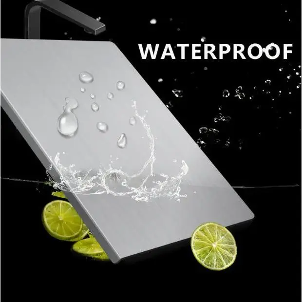 Stainless Steel Chopping Board, Non-slip KitchenChopping Board, Kitchen Cutting Board, Kitchen Accessories, Household Kitchen Gadgets #4th of july accessories Utensils