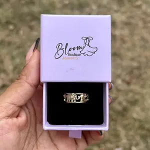 Elephant Gold Plated Ring