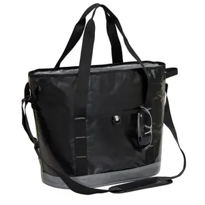 212 MAIN P7225.BLACK Titan Cooler Tote - Durable Insulated Bag, Ice Retention Design, Insulated Can Holder, Leakproof Soft Sided Bag (Black), Ice Retention Cooler, Thermal Bag, Leakproof Cooler Bag