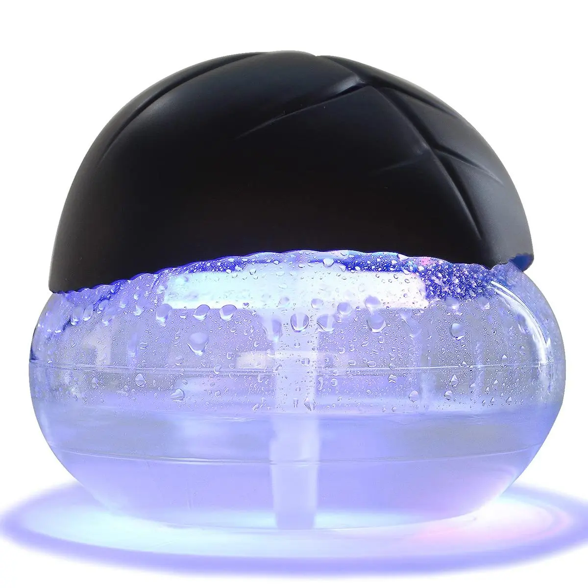 Air Purifier (Black)Spring Cleaner Air, Healthier Home - Water Filter Air Cleaner For Home Air Purifier- Air Revitalizer Humidifier For Home And Office - Water Filter Air Washer With LED Night Light - Small Essential Oil Aroma Diffuser For Smoke And Pets