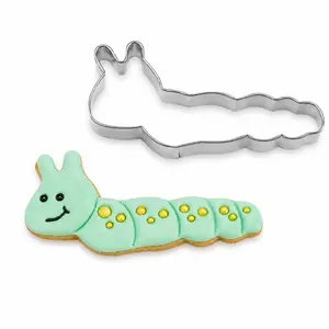 Caterpillar Cookie Cutter 4.5in