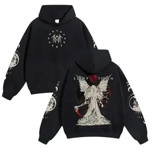 Sleep Token Unisex  T-Shirts, Crewneck Sweatshirts & Pullover For Autumn Winter Thick Warm Sleep Symbol Fan Style Retro Print Versatile For Ins Street Style Couples Outfits Top Choice For Boyfriend Gift Fabric Menswear Casual Fit JKY