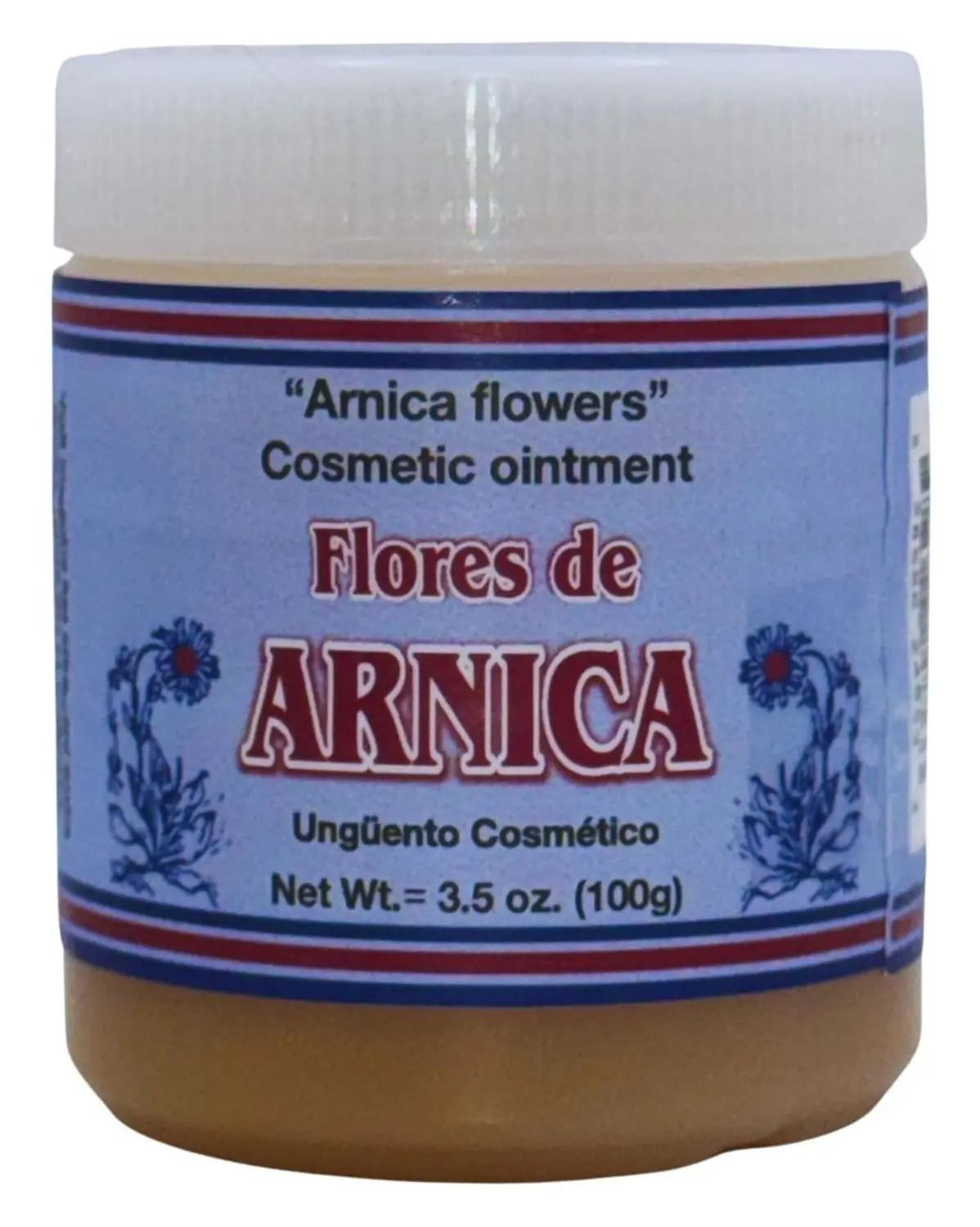 Pomada Viral - Flores de Árnica - 3.5 oz (100g) Cosmetic Ointment | Pomada de Flores de Árnica: