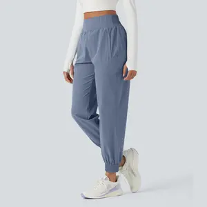 Halara High Waisted Zipper Pockets Hiking Joggers