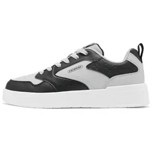 Jordan Unisex Low-Top Casual Sneakers - Slip-Resistant Cushioned Walking Shoes, Trainer Footwear (Black & Gray, House White) - Maison Mihara Verifiable with Credentials & Global Authentication