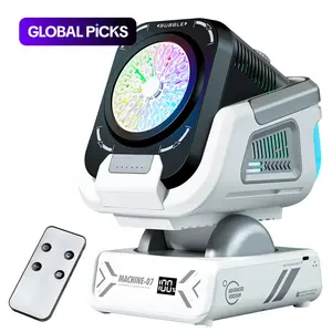 Upgrade Automatic Bubble Machine with Remote Control, Auto Rotation, RGB Lights, 1800mah Rechargeable Battery, Type-C Charging, Ideal for Kids, Weddings, Parties