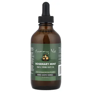 Sunny Isle Rosemary Mint, Hair & Strong Roots Oil, 4 fl oz (118 ml)