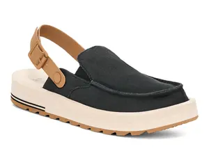 Sanuk Donna Mesa Mule - Women's Summer - Round Toe Flatform Slip-On Walking Shoes with Adjustable Strap & Sawtooth EVA Outsole