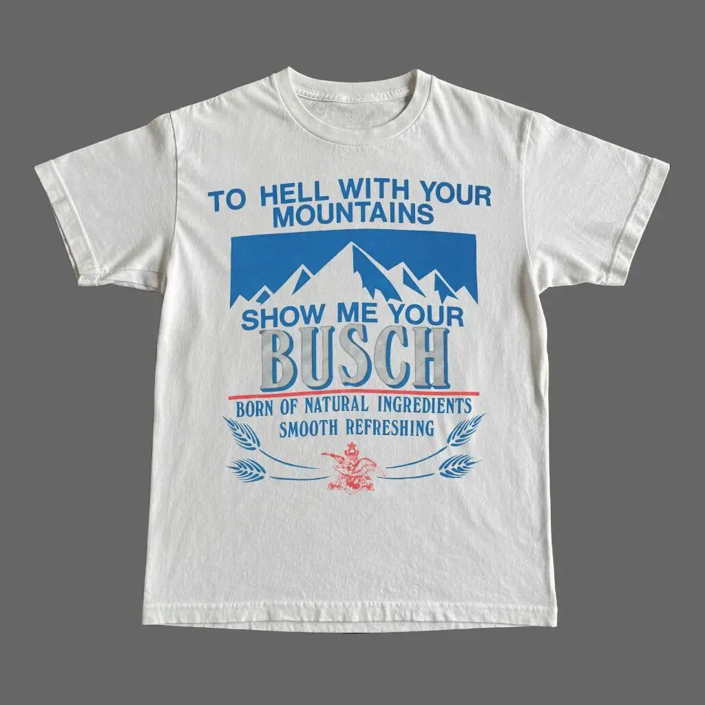 Vintage Busch Beer Tee, Gift For Him, Gift For Fan, Gift For All #       SummerVibes