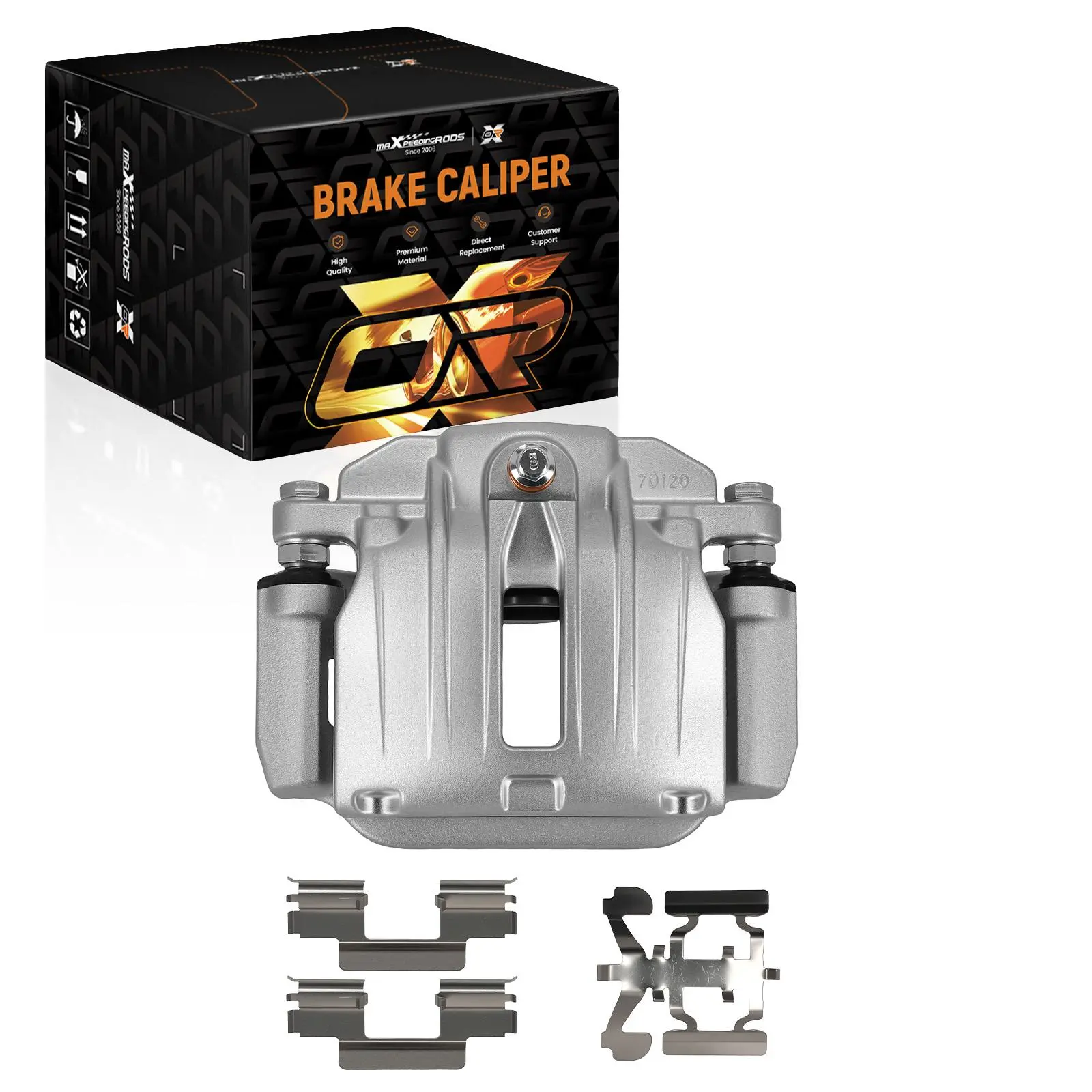 MAXPEEDINGRODS Left Rear Brake Caliper, Fit for Cadillac DeVille 2003-05, DTS 2006-11 & GMC Sierra 1500 Automotive Car Repair Part, Cadillac/Gmc, Deville/Dts