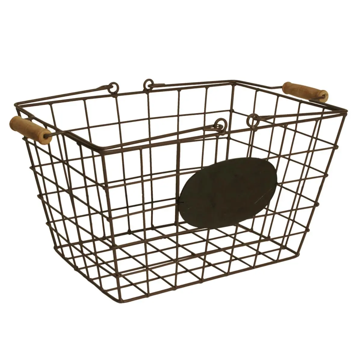 6404-M Wire Market Basket, Medium