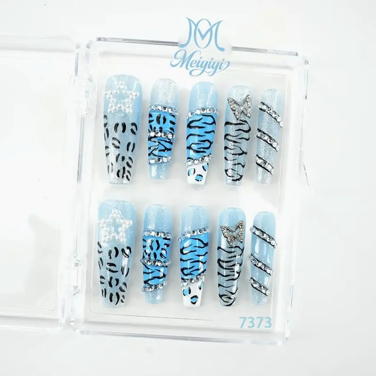 .DP.7373.Spicy girl style wearable nails