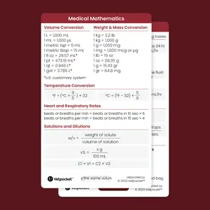 Medical Calculations