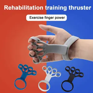 Silicone Finger Exercise Stretcher, Arthritis, Hand Grip Trainer, Strengthen, Rehabilitation