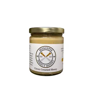 Clover Creamed Honey – Smooth, Spreadable, and Naturally Sweet