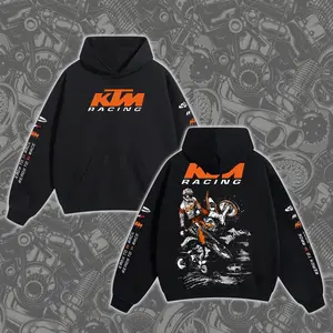 KTM Off-Road Adventure Hoodie, KTM MEN'S Racing Design for Motocross & Off - Full Size Top Menswear, MotoGP World Champion Enthusiast Apparel, Crewneck Streetwear Men's Round Neck Tee, Gift for Men.