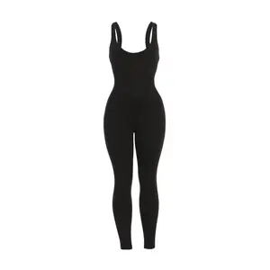 Black Alo Double Layer Jumpsuit