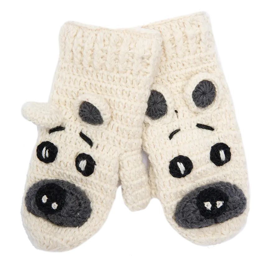 Crochet Bear Mittens
