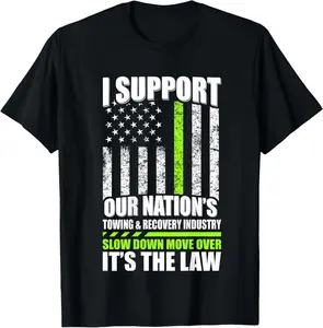 100%cotton SDMO tow truck driver tshirt Menswear Top