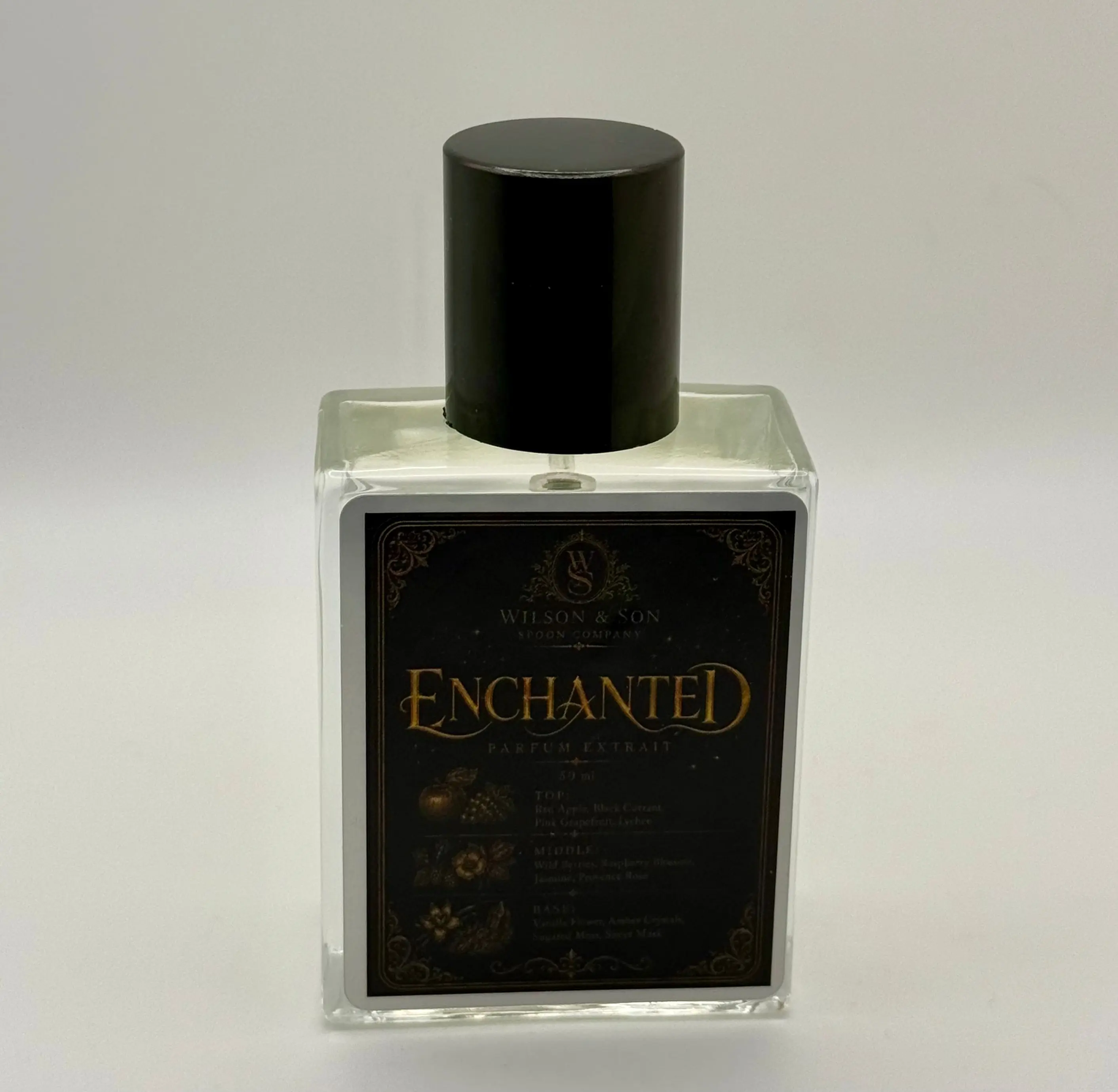 Unisex Enchanted Apples 50 ml Perfume, Floral-Sweet Oriental-Floral Scent with Musk, Jasmine Roses Notes, Long-Lasting Fragrance