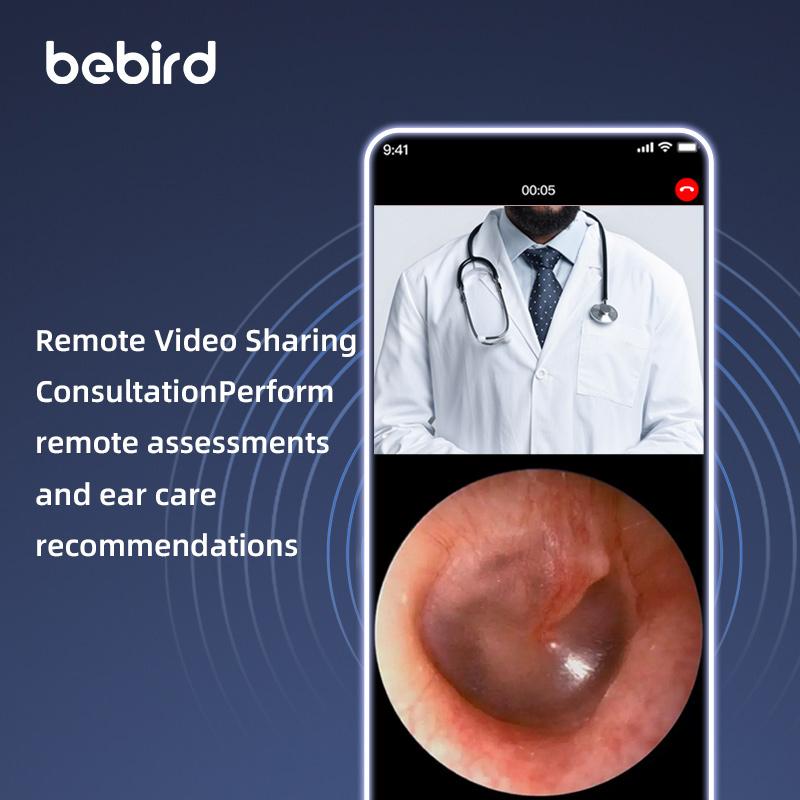 Ear Wax Removal,Ear Cleaners with HD Otoscope &LED Light,Ear Camera Wax Removal & BEBIRD Ear Camera &Tweezers,Ear Wax Removal Kit for Ear Cleaning,Ear CanalCamera Cleaner for iOS Android