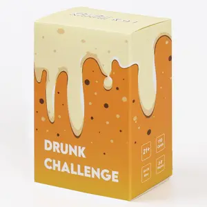 Drunk Challenge Game Card, 1 Set Interactive Game Props, Casual Table Game Cards, Drinking Game Cards, Creative Fun Gift, Holiday Accessory, Birthday Party Supplies