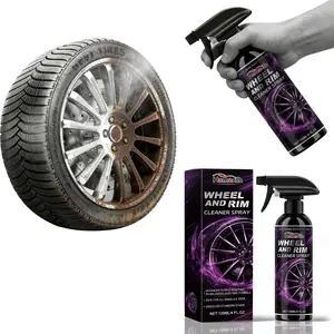Powerful Wheel and Tire Cleaner Spray for Brake Dust Grime Road Debris and Dirt Restores Shine Deep Cleans and Protects Wheels and Tires