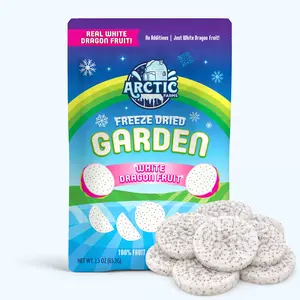 Freeze Dried White  Dragon Fruit Slices
