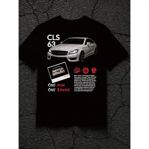 CLS 63 AMG T-Shirt, V8 Biturbo Mercedes Graphic Tee, Euro Car Enthusiast Shirt, W218 CLS63 Racing Apparel, Luxury Performance Streetwear, Gift for Car Guys