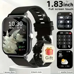 Multifunctional Sports Smartwatch Fashion Digital Watch Sports Tracking Smartwatch with Multiple Sport Modes Wireless Calling & Message Alerts for Android and iOS Phones Opulent