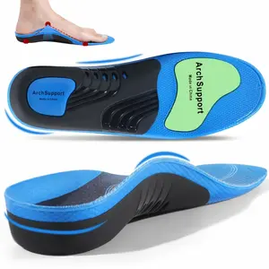 1 Pair Arch Support Orthopedic Orthotic Insoles | PU High Elasticity Cushioning Shock Absorbing Insoles, Ergonomic Design, High Arch Support Sport Insole Flat Feet, Comfortable Running, Men& Women, Work Boots& Various Shoes