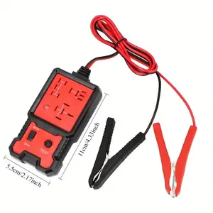 Car Relay Tester Voltage Tester Universal 12V Car Battery Checker Automotive Electronic Relay Tester LED Indicator Light