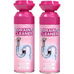 Foaming Sink Drain Cleaner Drain Clog Remover for Tubs and Showers (2pack)