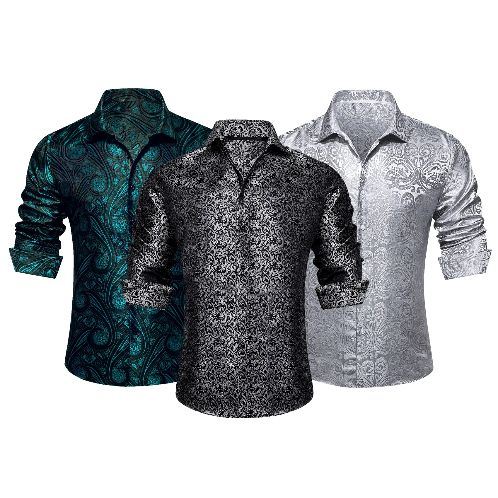 Teal+Charcoal Grey+Sliver