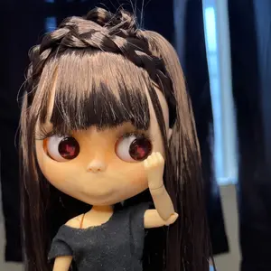 Custom Wednesday Blythe Doll