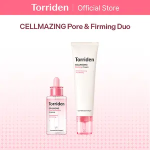 [Torriden Official] CELLMAZING Pore & Firming Duo | Simple pore & firming care with Pore Perfecting Ampoule + Firming Cream