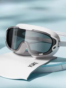 Yuke Large Frame HD Waterproof Goggles for Unisex - Clear Vision & Durable Design