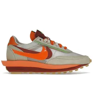 Nike Men's LD Waffle sacai CLOT Kiss of Death Net Orange Blaze Running Shoes, from StockX