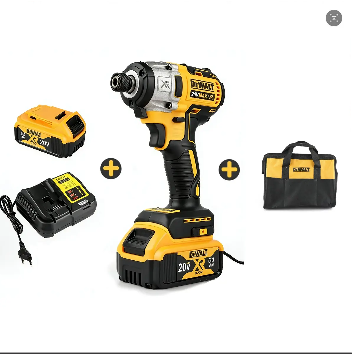 DEWALT DCD887 20V Cordless Brushless Lithium-Ion Multitool - Electric Drill, Screwdriver with Impact Functionality, Diy Power Tools, Rechargeable Cordless Drill