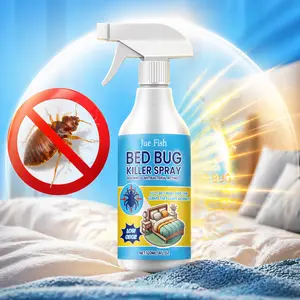 Natural Plant-Based Bed Bug Repellent Spray - Contact-Killing for Bed Bugs & Eggs - Oil-Infused, Scented, People & Pet Friendly - No-Rinse - Effective Against Fleas, Mites, Flies, Mosquitoes