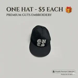 Premium Embroidery Snapback Cap