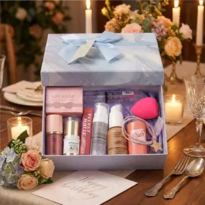 Valentine's Day Makeup Box, All-In-One Beauty Set, Easy Beauty, Full Range Cosmetics for Various Skin Types, Essential Women's Collection, Makeup Kits